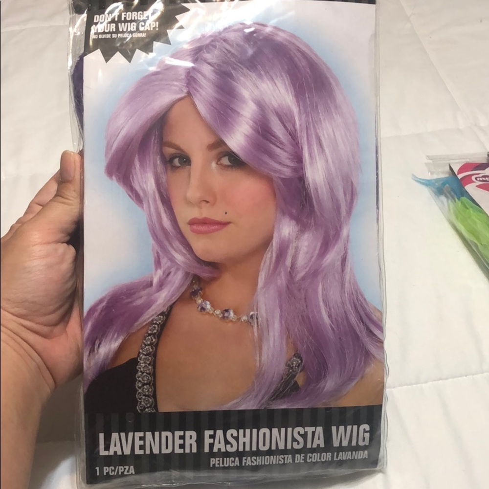 Brand new lavender wig